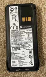 Motorola PMNN4807A IMPRES 2200 Li-ion IP68 Battery for R7 Mototrbo Radio