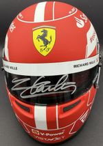 Charles Leclerc Signed Mini Helmet 1:2 Ferrari Beckett #2
