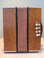 Hohner Diatonic Button Accordion 2 Row Button Antique Vintage Made In Germany