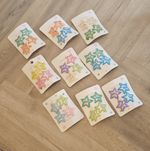 35 Pcs Multicolour Star Hair Clips, Stars Pattern Theme, Girls Hair Clips