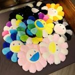 UK 40cm/60cm Takashi Murakami Rainbow Flower Pillow Plush Colorful Stuffed Gift
