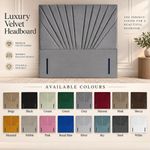 Sunrise floor standing 54-inch headboard Plush Velvet in All Colors