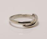 Danish silver ring designed and made by N.E.From in 1990s 