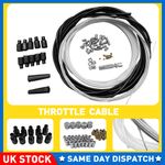 5m Universal DIY Throttle Cable Kit Nipples Ferrules For Pit Dirt Bike Moto UK