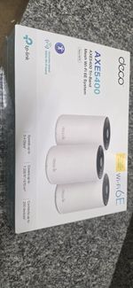 TP-Link Deco XE75(3-pack) AXE5400Mbps Whole Home Mesh WiFi 6E System, NEW