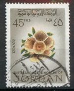 Jordan 1970 Flowers 45f SG 917 used *COMBINED SHIPPING*