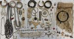 Vintage to Modern Rhinestone Jewelry Lot Brooches Bracelets Earrings Mixed