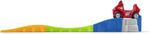 Toy Car with Up & Down Roller Coaster Track, Step2 Anniversary Edition, 118 inch