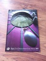 1997 Rugby League Challenge Cup Final Programme – Bradford v St Helens