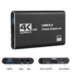 4K Audio Video Capture Card To USB 3.0 HDMI Video Capture Device Full HD UK SELL