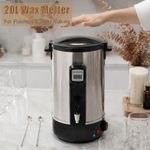 20L Electric Wax Melter Large Capacity Commercial Melting Pot for Candle Making