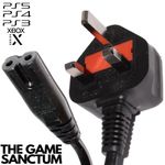 Power Cable Mains Lead For PS1, PS2, PS3, PS4, PS5, Xbox S - The Game Sanctum™