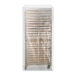 Durable PEVA Bakery Rack Cover Waterproof Dustproof Bread Rack Protector for