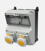 MENNEKES - 920700 YELLOW AMAXX IP67 2X16A 3P 110V 4H 1XRCD
