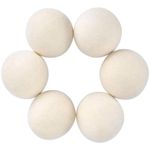6Pcs Wool Dryer Balls Premium Natural Made with Wool That Replaces