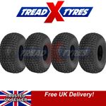 Four 145/70-6 Kenda K290 Scorpion 145/70r6 ATV/Quad 4PLY Tubeless Knobbly Tyres