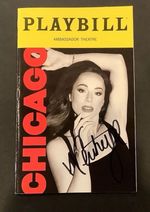 Whitney Leavitt Signed Playbill Chicago Ambassador Theatre February 2026