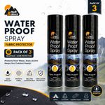 Waterproof Fabric Protector Spray  for Tents Clothing & Shoes Fishing 3 x 300ml