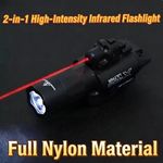 X400U Two-in-one High-intensity Flashlight Laser Pointer 20mm Rail For Airsoft