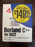 BORLAND C++ FPR OS/2 COMPILER SOFTWARE