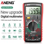 Professional Digital Multimeter Voltmeter Ohmmeter Ammeter Multi Tester Meter UK