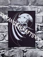 SMALL SEW ON PRINTED JACKET PATCH ~ 10 x 13.5cm ~ CREEPER GHOST