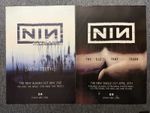SUPER RARE 72x51 VINTAGE DBL SIDED RECORD STORE POSTER - NINE INCH NAILS (2005)