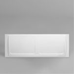 Nes Home 1700mm X 550mm Bathroom High Gloss White ABS Front Bath Panel