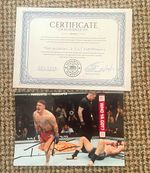 Tom Aspinall Signed UFC Sport Photograph 7.5 x 5 Signed Photo Collectible