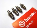 4x Genuine Bleed Nipple Screws For Brembo Caliper for Ferrari, for Lamborghini