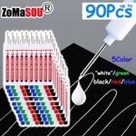 Long Thin Nib Permanent Marker Pen 20mm Reach Deep Hole Fine Tip