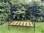 Victorian Brass And Iron Single Four Poster Bed