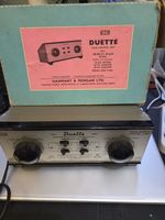Vintage Hammant & Morgan Duette Twin Supply Power Unit working c1970 with box 