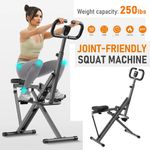 Deep Squat Assist Trainer Machine Exercise Training Fitness Workout Home Gym