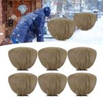 Winter Plant Covers Large Garden Frost Protection Bag with Drawstring Closure