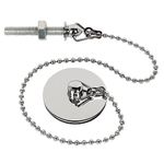 Chrome Basin Plug 1 1/2 Inch With Chain