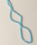 STRAND OF ROUND SMOOTH 6mm FROSTED GLASS BEADS IDEAL FOR JEWELLERY PROJECTS
