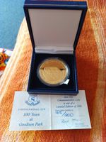 Everton 100th Anniversary No 165/200 Medallion Part Of Ernie Walker Collection 