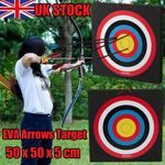 50x50x5cm Archery Eva Foam Arrow Target Sports Bow Outdoor Shooting Practice