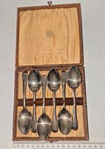 6 x Tea Spoon  Set J. J Bicknell Nuneaton In Box