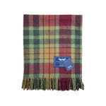 New Scottish The Golden Eagle Large Blanket  Rug Throw Wool Tartan Reversible 