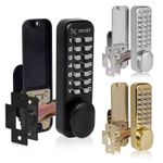 XFORT Digital Door Lock, Keypad Combination Lock, Hold Back Function.