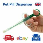 Pet Pill Popper Giver Gun Cat Dog Tablet Capsule Piller Dispenser Syringe Tool