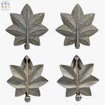 WW2 US ARMY LIEUTENANT COLONEL RANK INSIGNIA 1-1/8 x 1-1/16 INCH SIZE WWII #43