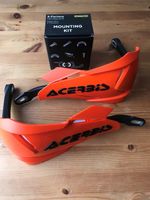 ACERBIS X - FACTORY UNIVERSAL BIKE HAND GUARDS & FITTING KIT KTM ORANGE/BLACK