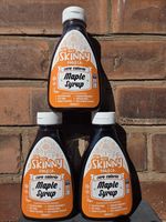 Skinny Food Co 3 Pack SW Maple Syrup Dessert Topping Sugar Free Keto Paleo 