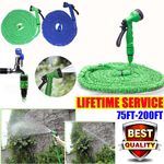 NEW! Heavy Duty Expandable Flexible Garden Magic Water Hose Pipe With Spray Gun