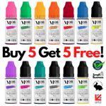 10 - 100ml Double Concentrated Soap Making Bath Bomb Slime Cosmetic Colour Dyes