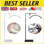 36W Half-moon Shaped Floor Fill Light LED Video Light Adjustable Brightness UK