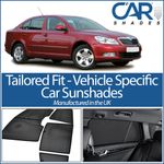 Skoda Octavia 5dr 04-13 UV CAR SHADES WINDOW SUN BLINDS PRIVACY GLASS TINT BLACK